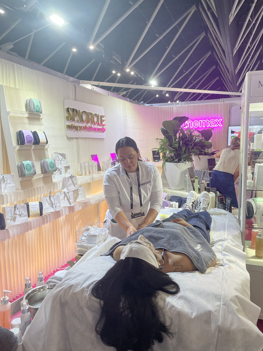 Madame Korner at the Beauty Expo Australia