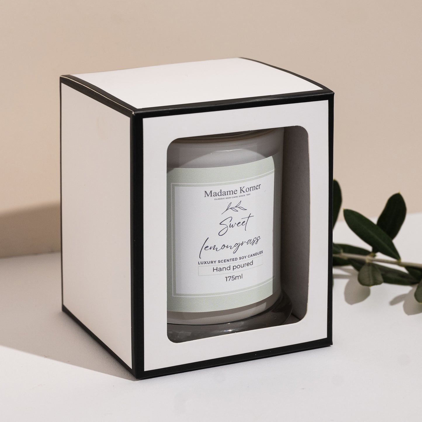 Sweet Lemongrass | Luxury Scented Candle - 175ml