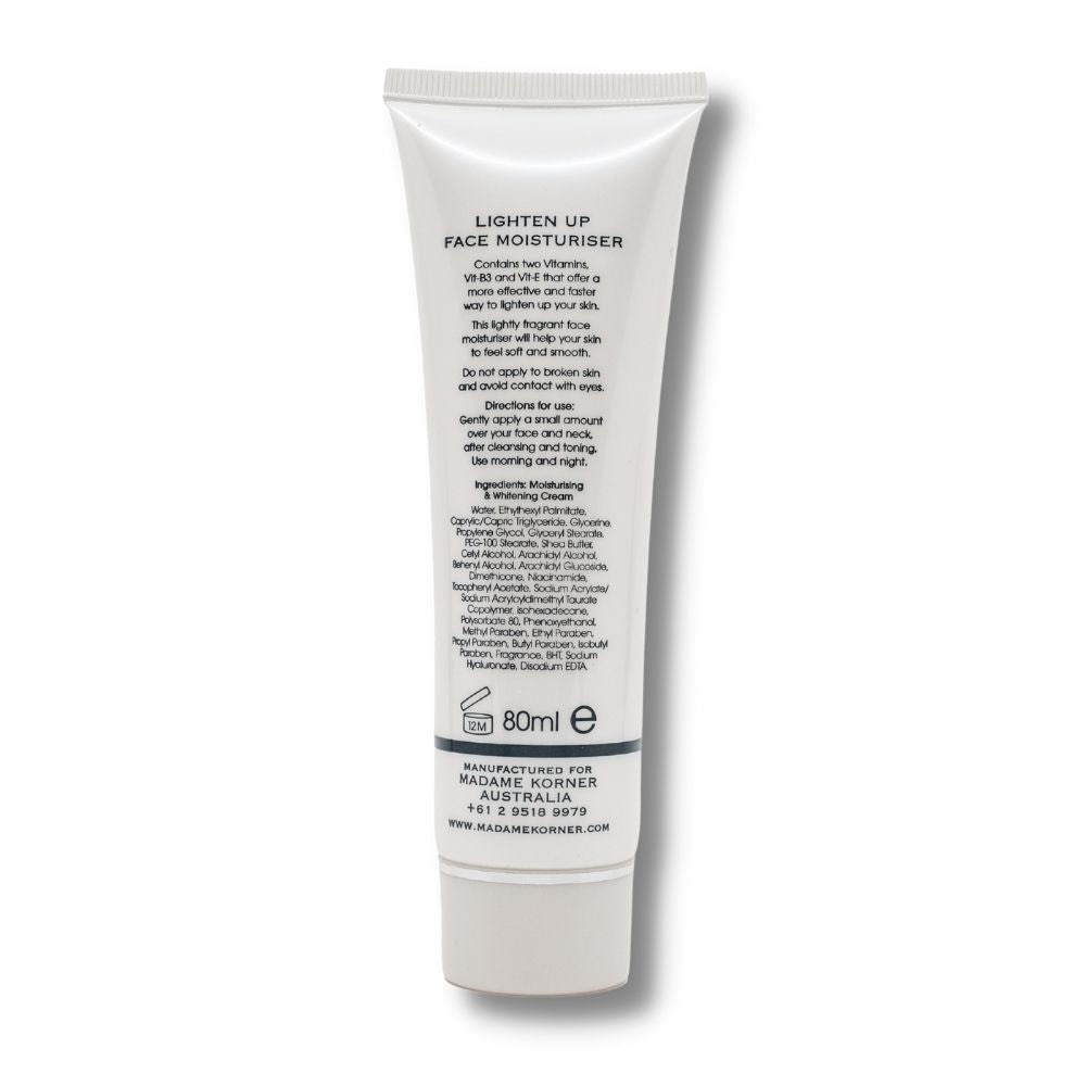 Lighten-up Face Moisturiser - 80ml