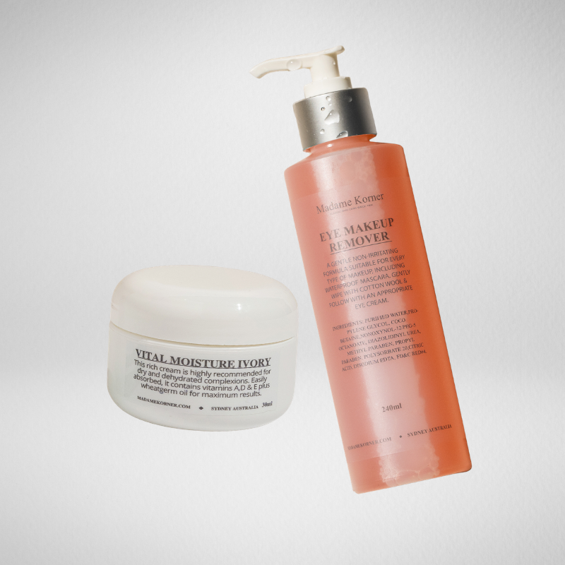Eye Makeup Remover + FREE Vital Moisture Ivory