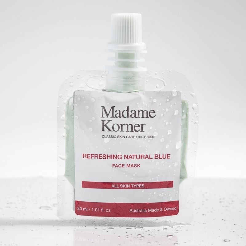Refreshing Natural Blue Face Mask