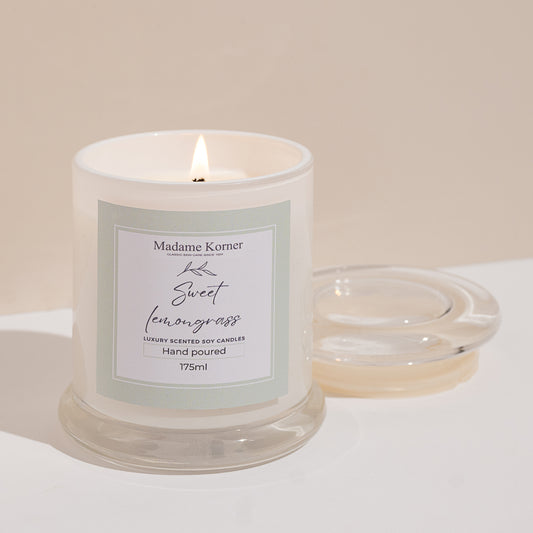 Sweet Lemongrass | Luxury Scented Candle - 175ml