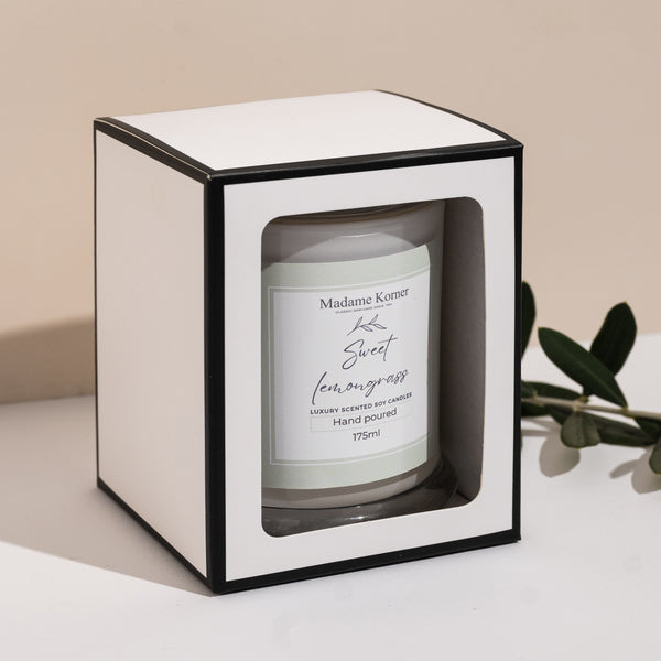 Sweet Lemongrass | Luxury Scented Candle - 175ml